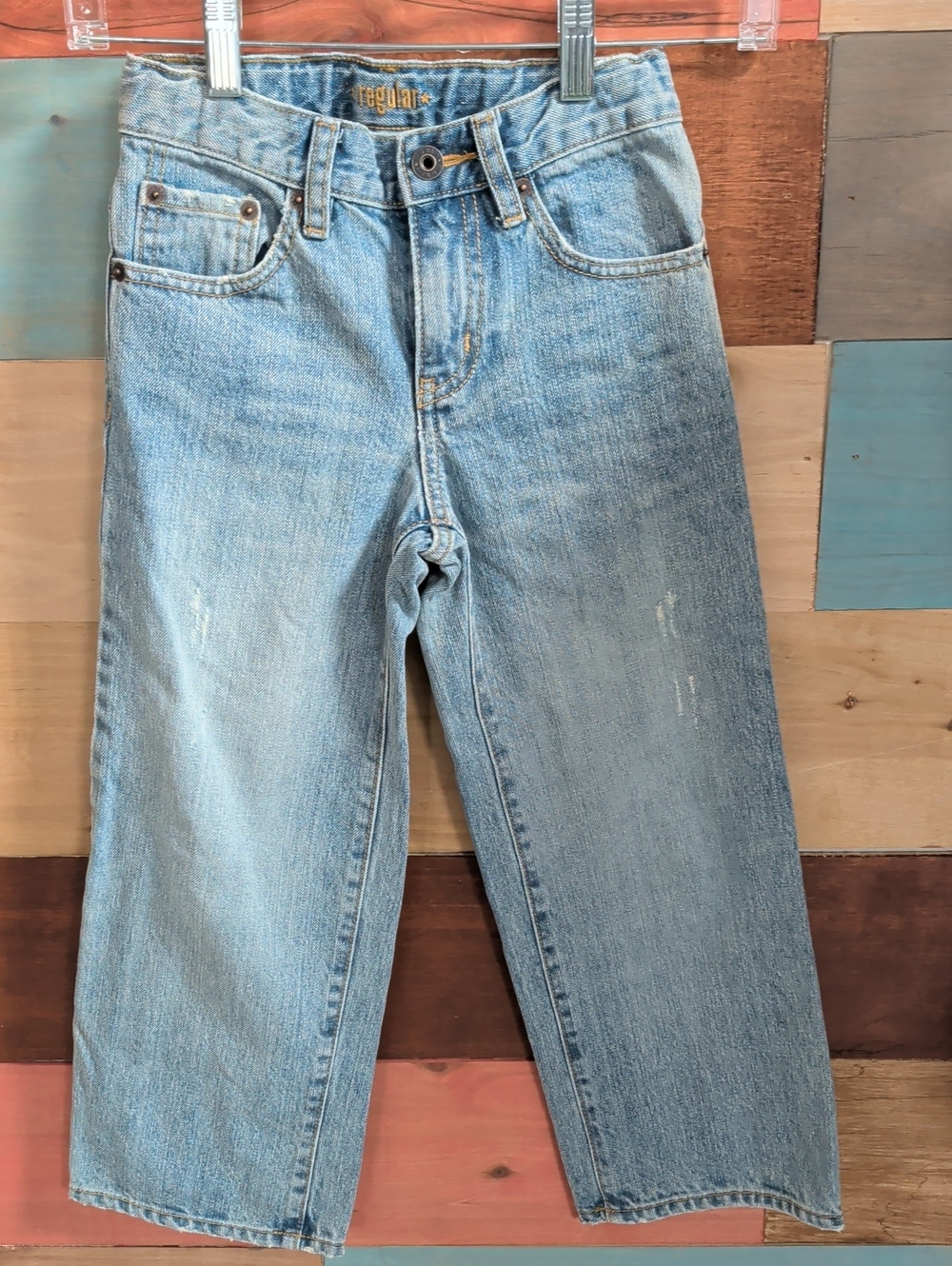 Old Navy Light Wash Kids Straight-Leg Jeans
